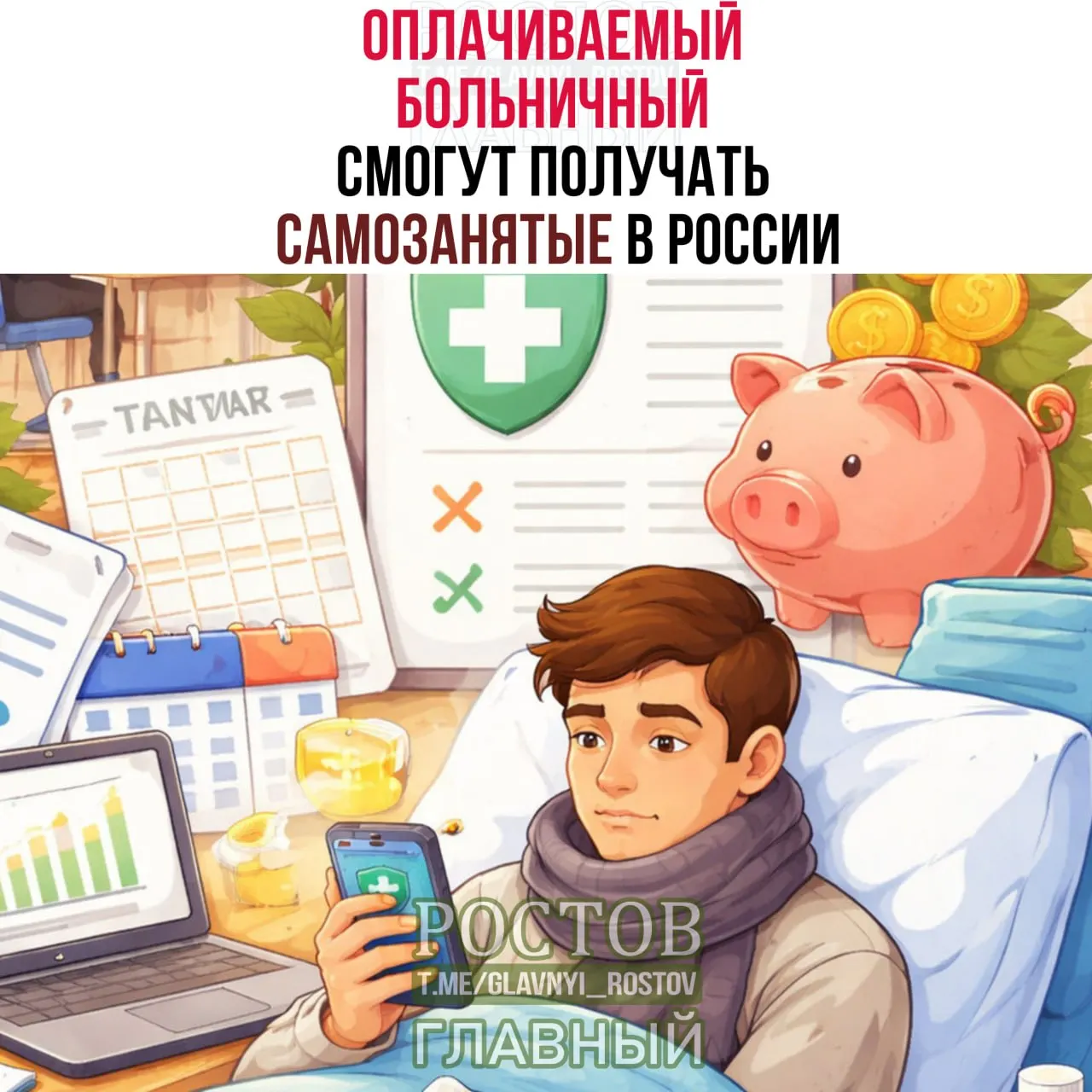 Самозанятые получат право на выплаты по больничному: при ежемесячных взносах 1 344 руб. положена базовая выплата 35 000 руб., при взносах 1 920 руб. — до 50 000 руб. Оформление доступно через «Мой налог», Госуслуги или Фонд соцстрахования.