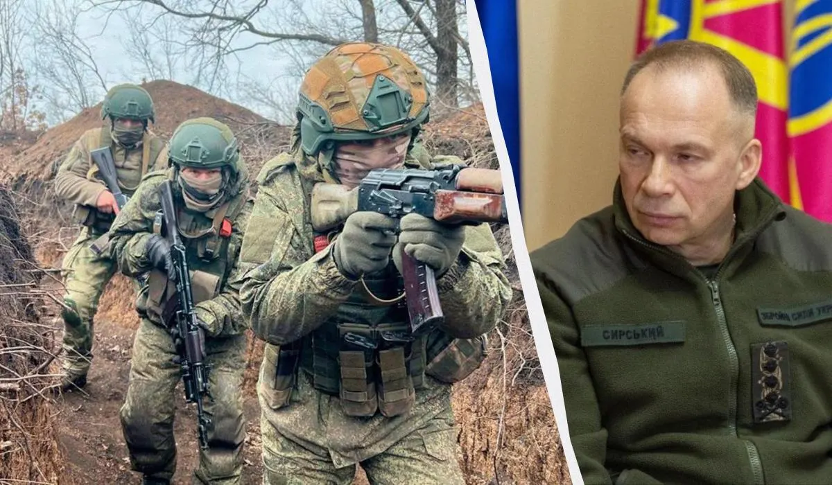 Главнокомандующий ВСУ Александр Сырский сообщил об активизации наступательных действий противника по всей линии фронта, высокой концентрации войск на Покровском направлении и ежедневных потерях российской армии — до тысячи человек в сутки.