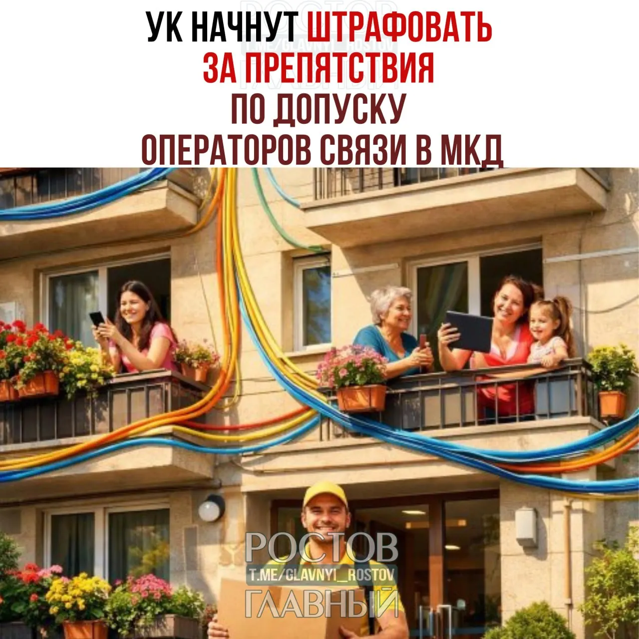 Закон вводит ответственность за препятствия при установке и обслуживании интернет‑оборудования в многоквартирных домах: штрафы для должностных лиц — до 40 тыс. руб., для организаций — до 500 тыс. руб.