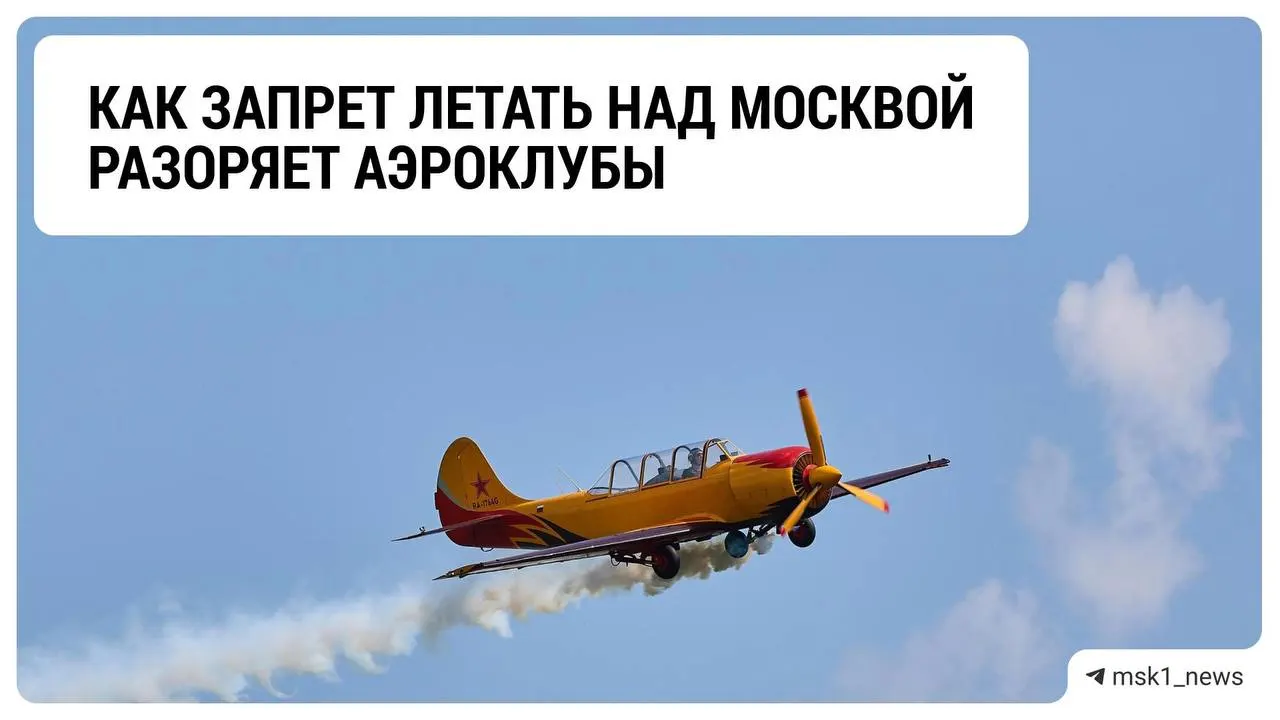 Из-за ограничений полётов аэроклубы Подмосковья сталкиваются с кризисом: доходы падают, а будущие перспективы смутны.